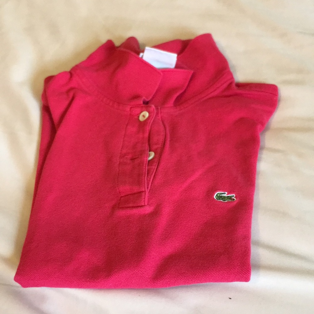 Pink polo